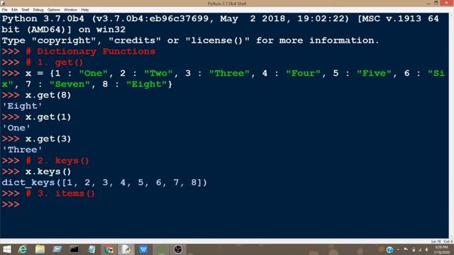 #31 Python Tutorial for Beginners | Dictionary Data-Structure in Python(Part 2nd) смотреть онлайн