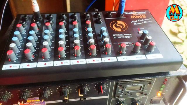 इको कैसे सेट करे // Studio master mini 8 mixer testing and full setting смотреть онлайн