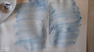 Как нарисовать дерево БЕРЁЗУ поэтапно с объяснением, урок ИЗО - рисуем берёзу