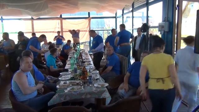 345 ОПДП. Чебоксары 2013 г. Часть 4. Банкет на базе отдыха смотреть онлайн