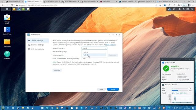 Synology NAS Setup Guide 2022 #4 - Music Audio, Indexing, Sharing and Streaming over DLNA смотреть онлайн