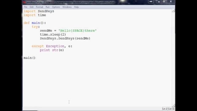 Python Programming - How to get Python to Type смотреть онлайн