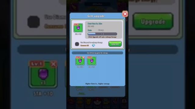 How to upgrade gems in Micromon Adventures. смотреть онлайн