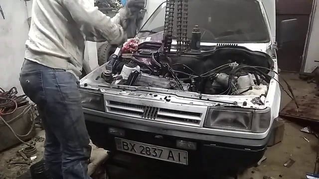Встановлення двигуна. Fiat Fiorino смотреть онлайн