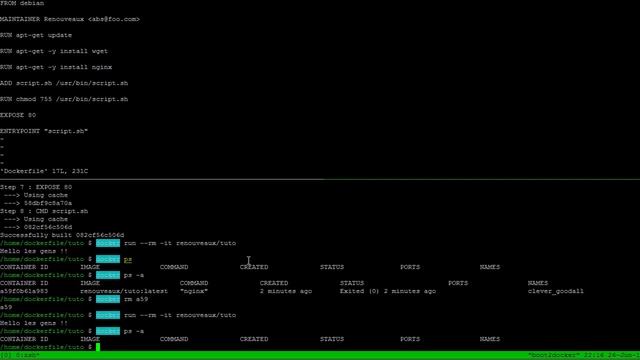 Docker - Le Dockerfile смотреть онлайн