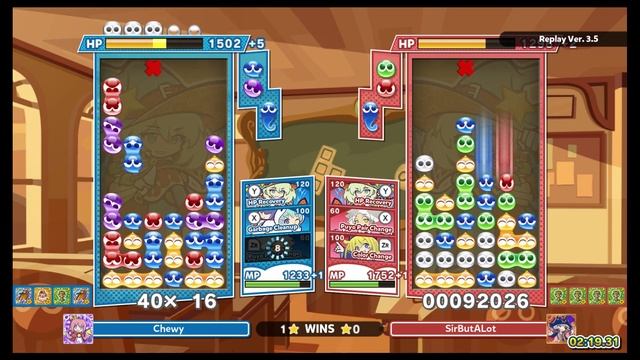 Mixed... Something. 2,000+ MP VS Skill Battle Master, Puyo Puyo Tetris 2 смотреть онлайн
