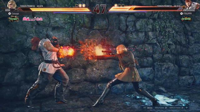 Nina Williams vs Hwoarang - TEKKEN 8 Online Match смотреть онлайн