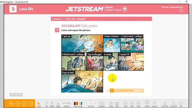 Jetstream Beginner Unit 5 Present Simple Tense смотреть онлайн