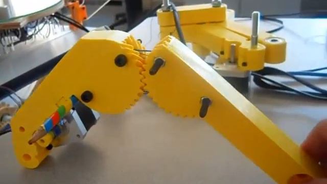 RepRap Simpson - Experimental Arm Drives смотреть онлайн