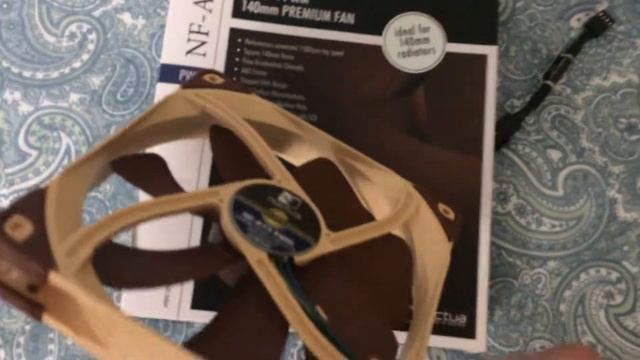Unboxing Noctua NF-A14 PWM 140mm Premium Case Fans смотреть онлайн
