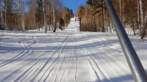 Горнолыжный курорт «Гора Вишнёвая» Челябинская область.