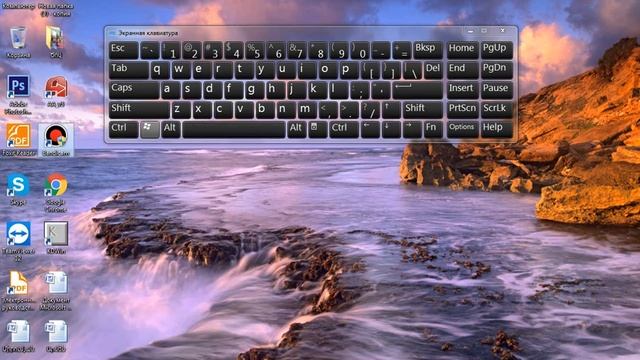 Как Подключить экранную клавиатуру На Windows XP,7,8,10,11 смотреть онлайн