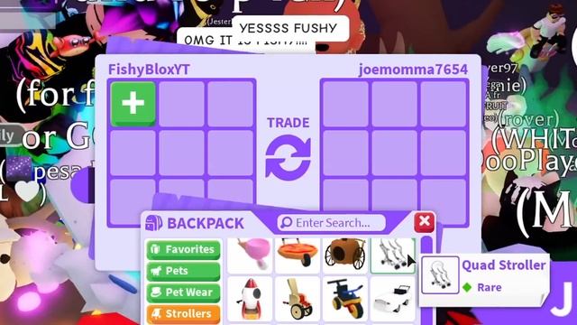 I traded the 5 RAREST STROLLERS in Adopt Me! смотреть онлайн