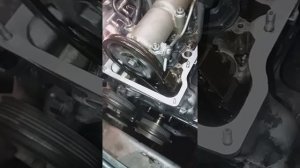 Смазка цепи грм шеви нива