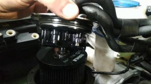 VW Touran 2.0 TDI замена топливного фильтра..,