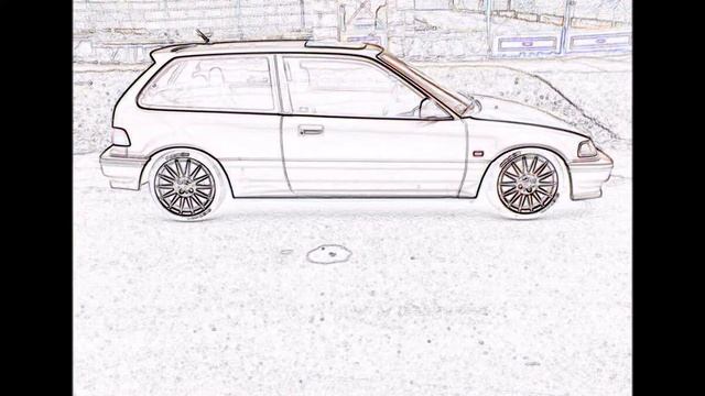 Honda Cala first 4 gen Civic смотреть онлайн