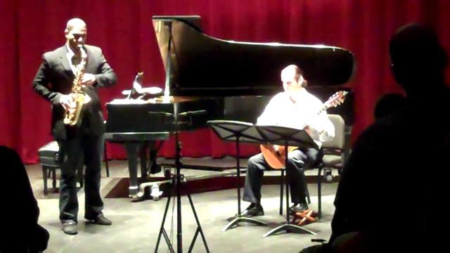 Manuel de Falla - Asturiana - (Duet for Guitar & Saxophone.) смотреть онлайн