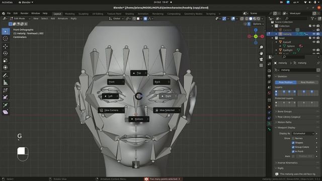 Blender Tutorial: Face Rig with Rigify for Beginners смотреть онлайн