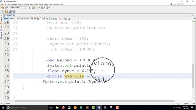 Java Programming Tutorial -6- How To create Java DATA TYPE смотреть онлайн