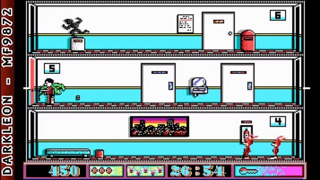 Avoid the Noid © 1987-89 Blue Sky Software - PC DOS - Gameplay смотреть онлайн