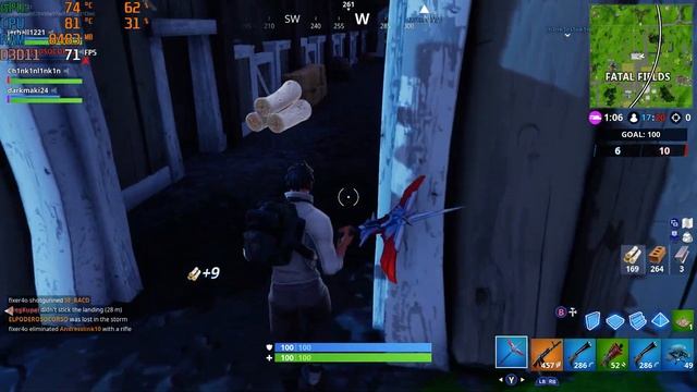 Fortnite Battle Royale RTX 2070 8GB ASUS SCAR II GL504GW Max settings! смотреть онлайн