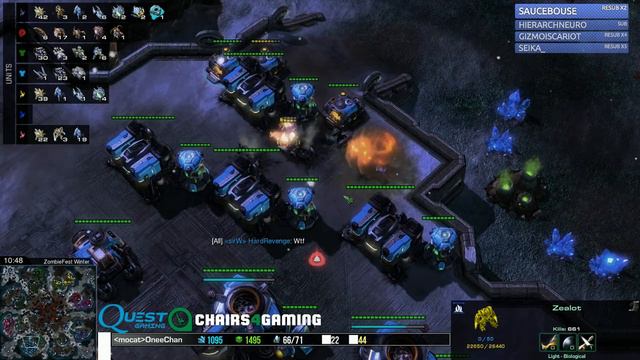 StarCraft 2 Subscriber Showdown: FFA Essence Zombies! смотреть онлайн