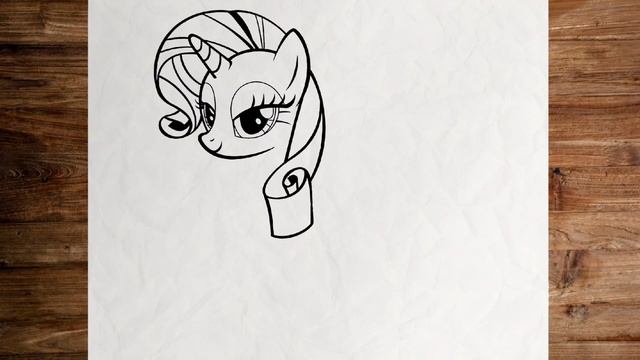 How to draw Rarity смотреть онлайн