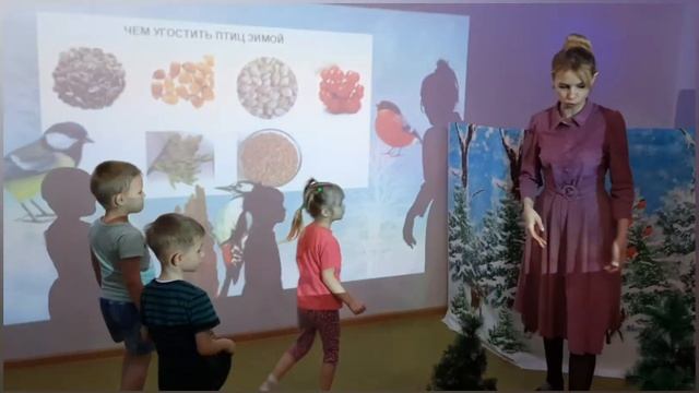 Коррекционное занятие по теме "Поможем снегирям" для детей 5-6 лет смотреть онлайн