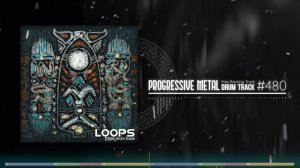 Progressive Metal Drum Track Monuments Style 120 bpm