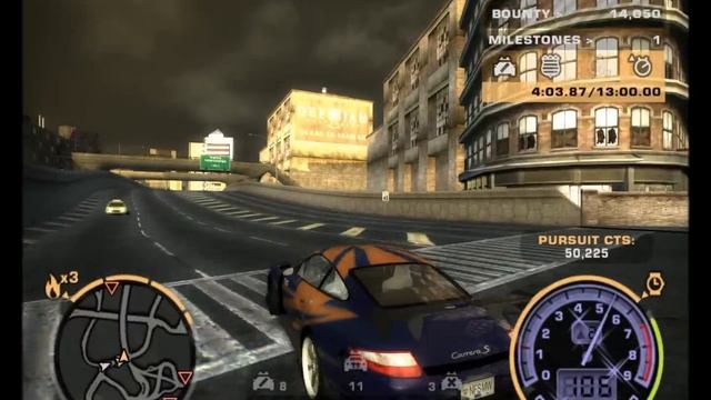 NEED FOR SPEED MOST WANTED PC GAMEPLAY WITH PORSCHE 911 CARRERA S смотреть онлайн