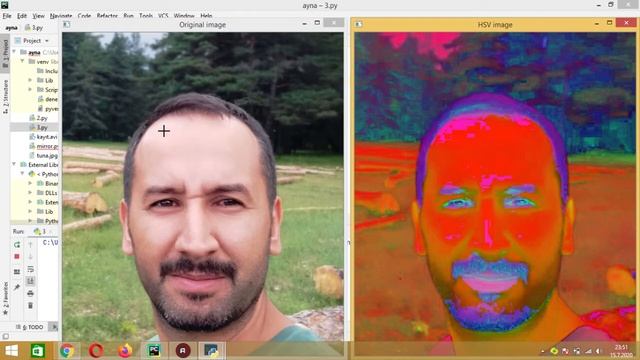 12 DERS Python OpenCV BGR to HSV смотреть онлайн