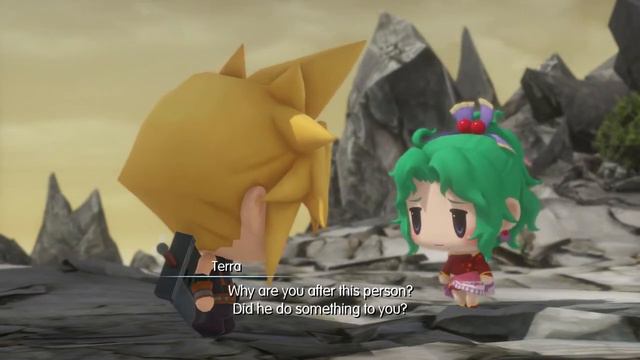 World of Final Fantasy Cloud & Terra Scene (ENGLISH) смотреть онлайн