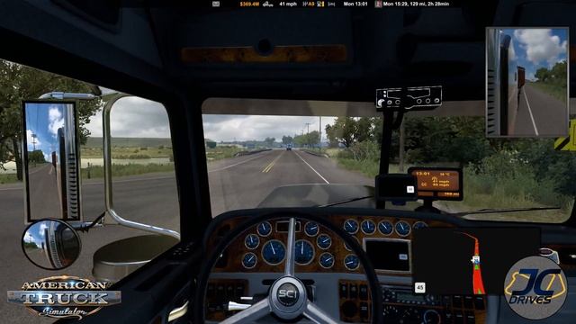 American Truck Simulator - Peterbilt 389 Longhood Legacy - Texas Day #6 - Victoria & Corpus Christi смотреть онлайн