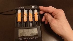 Зарядка Ni Zn аккумуляторов зарядкой OPUS BT C3100