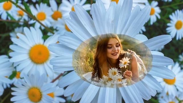 а ромашка белая.Красивая народная песня смотреть онлайн