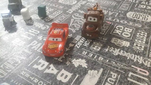 Cars: Mcqueen Conoce A Sally (Stop Motion)