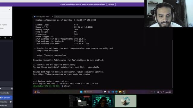 Aplicação de docker compose, vídeo demonstrando o projeto pronto. смотреть онлайн