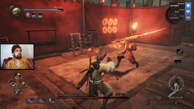Tonfas vs. Sanada Yukimura & Sarutobi Sasuke - Nioh смотреть онлайн