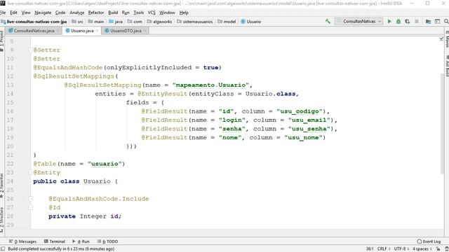 Consultas nativas com JPA - JPA LiveClass #13 смотреть онлайн