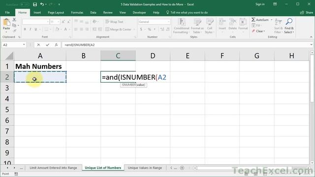 5 Data Validation Tricks - Workbook Included смотреть онлайн