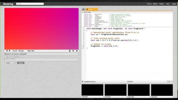 #57 Асинхронная обработка и оптимизация и балуемся шейдерами на shadertoy