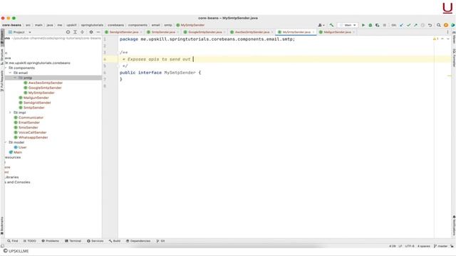 Spring core 4 | Implement a production ready demo application using core spring concepts смотреть онлайн