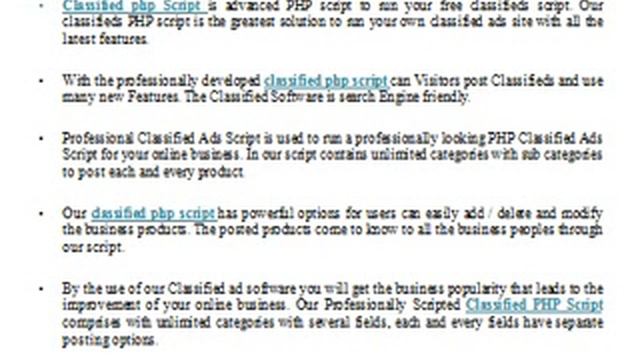 Classified php script – PHP Scripts mall смотреть онлайн