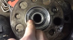 Mercedes-Benz S320 (W220) замена переднего ступичного подшипника