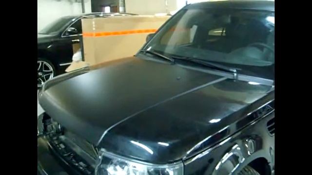 Range Rover Sport стайлинг матовой плёнкой смотреть онлайн