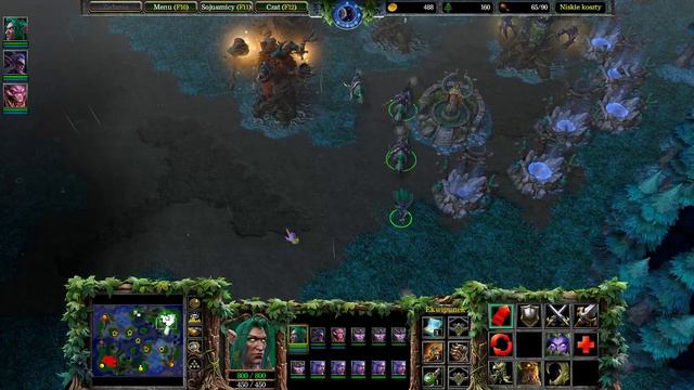 Warcraft III Reforged (Beta) Nocne Elfy 1vs1 смотреть онлайн