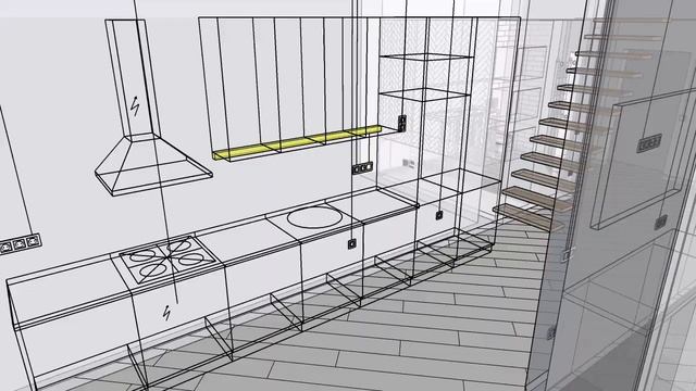 Разведение электрики с привязкой к электроприборам. Ремонт квартиры в Сочи по ул. Фабрициуса смотреть онлайн