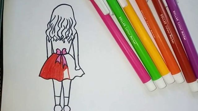 How To Draw Disney Princess Easy step by step for kids смотреть онлайн