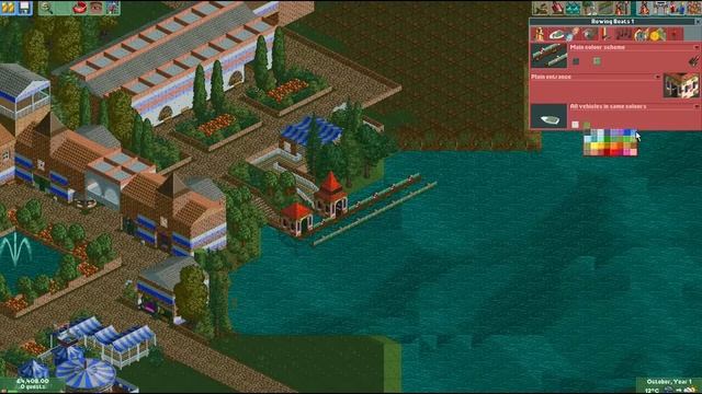 Let's Play Roller Coaster Tycoon 2 - Episode 1 Building The Entrance смотреть онлайн