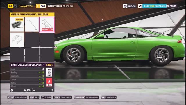 Forza Horizon 5 | Brian's 1995 Mitsubishi Eclipse GSX Fast and Furious - A Tribute to Paul Walker смотреть онлайн